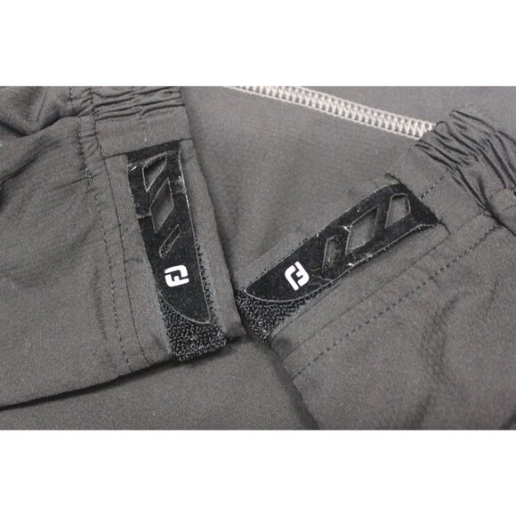 Footjoy FJ men's 1/4 zip stand up collare colorblock performance golf jacket L - Picture 11 of 12